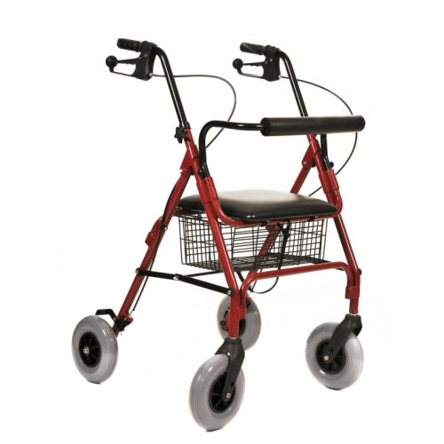 תמונה של רולטור 4 גלגלים עם גלגלי בלון